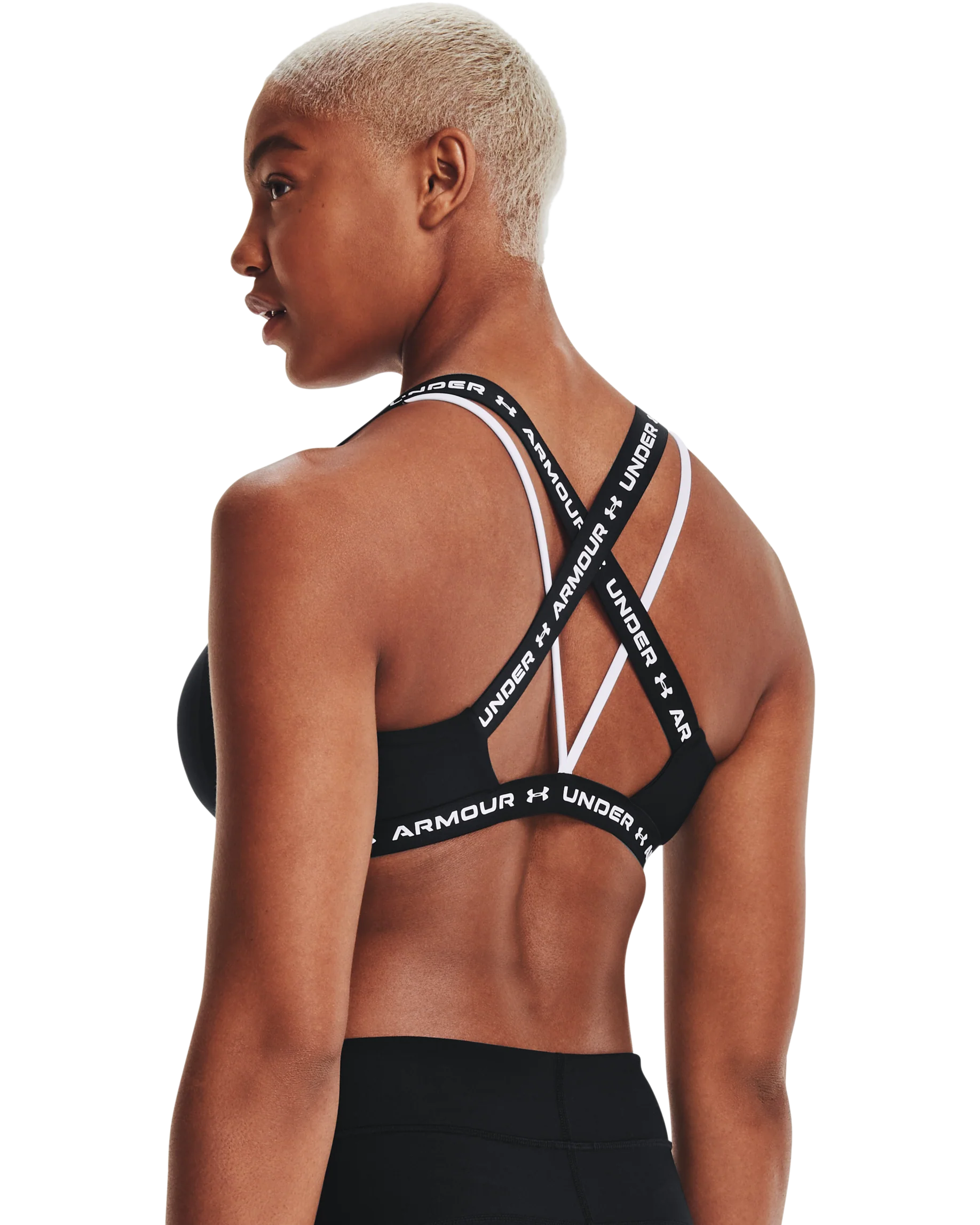 Women's UA Crossback Low Sports Bra - Image 5