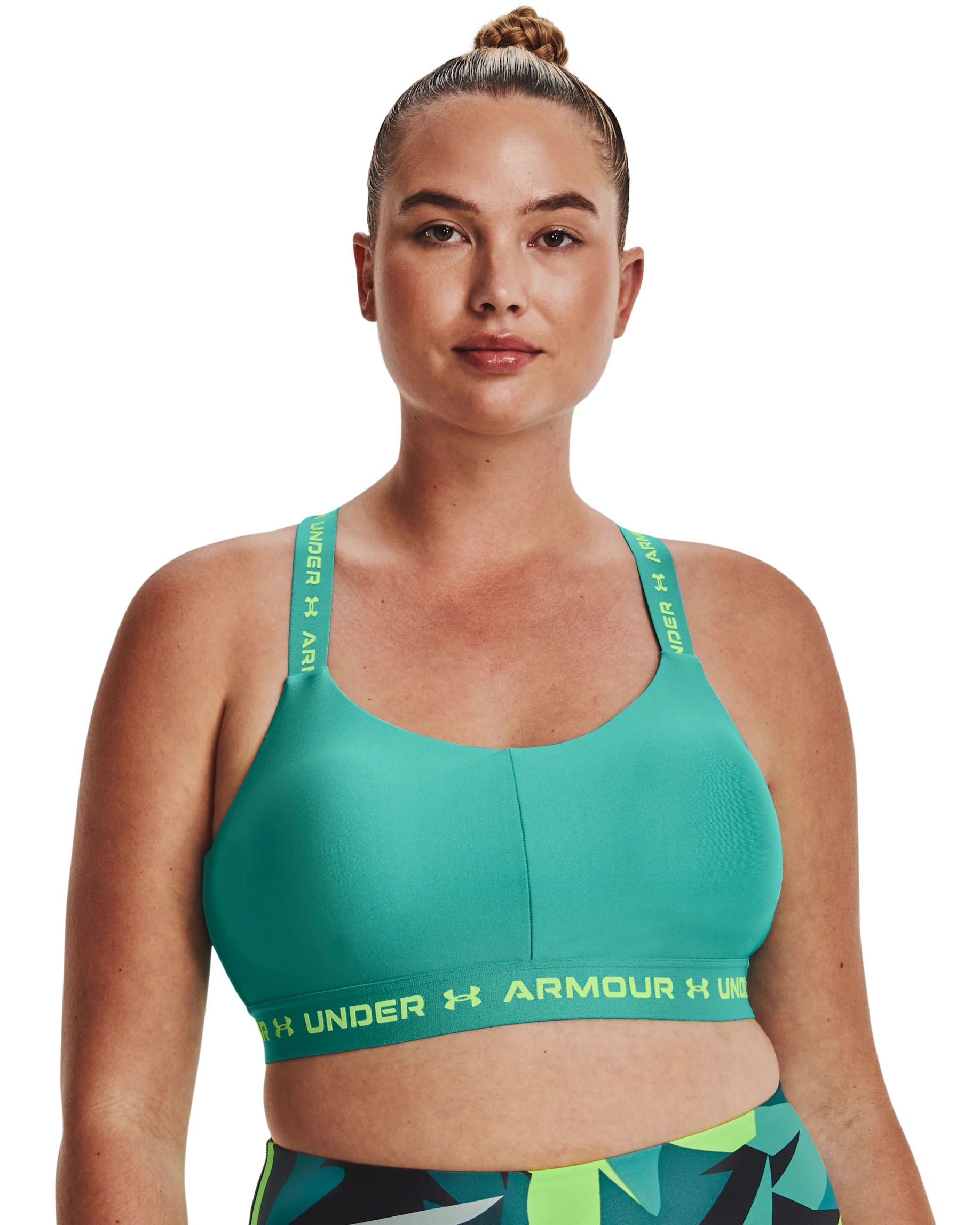 Women's UA Crossback Low Sports Bra - Image 8