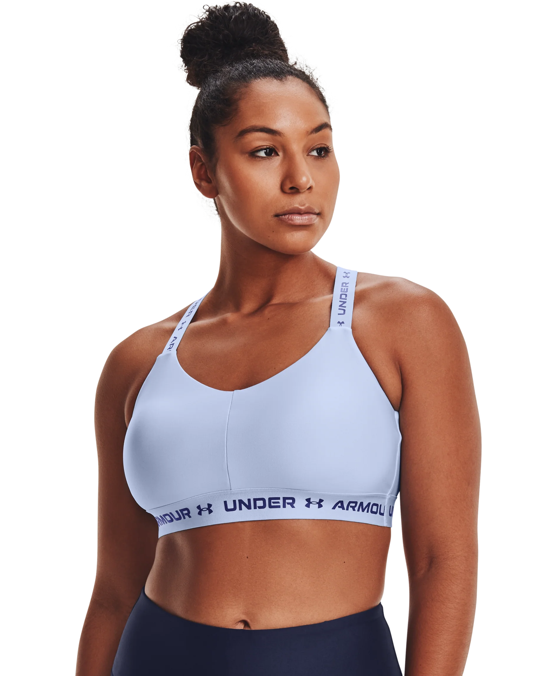 Women's UA Crossback Low Sports Bra - Image 6