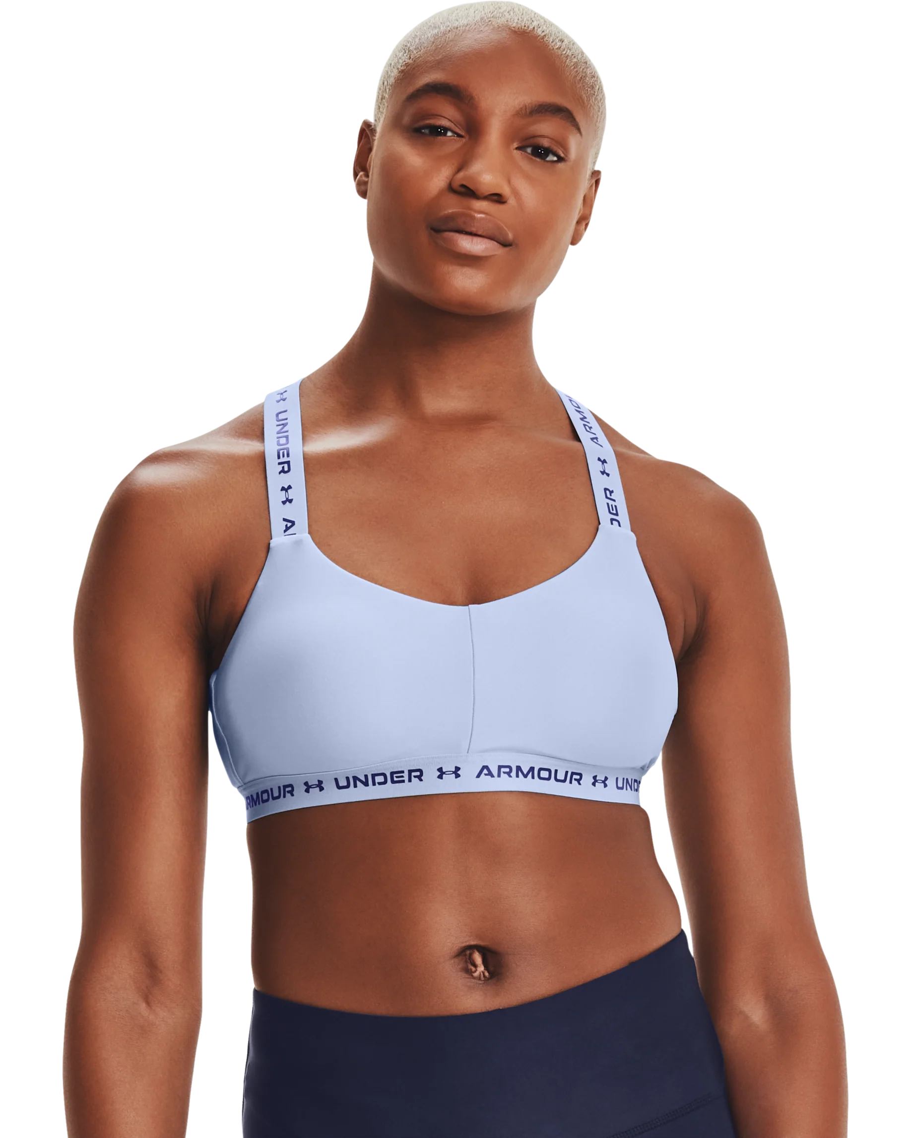 Women's UA Crossback Low Sports Bra - Image 7