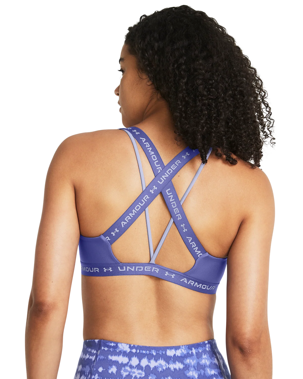 Women's UA Crossback Low Sports Bra - Image 2