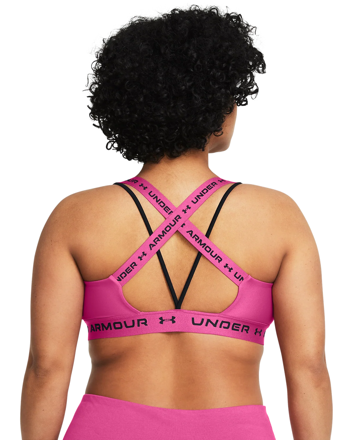 Women's UA Crossback Low Sports Bra - Image 5