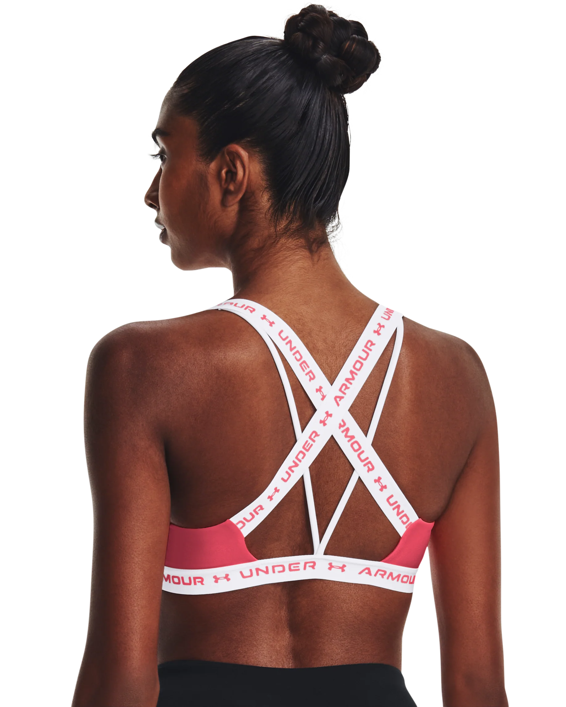 Women's UA Crossback Low Sports Bra - Image 6