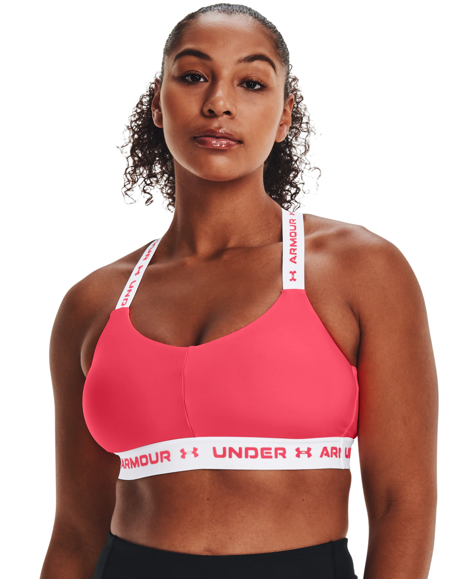 Women's UA Crossback Low Sports Bra - Image 7