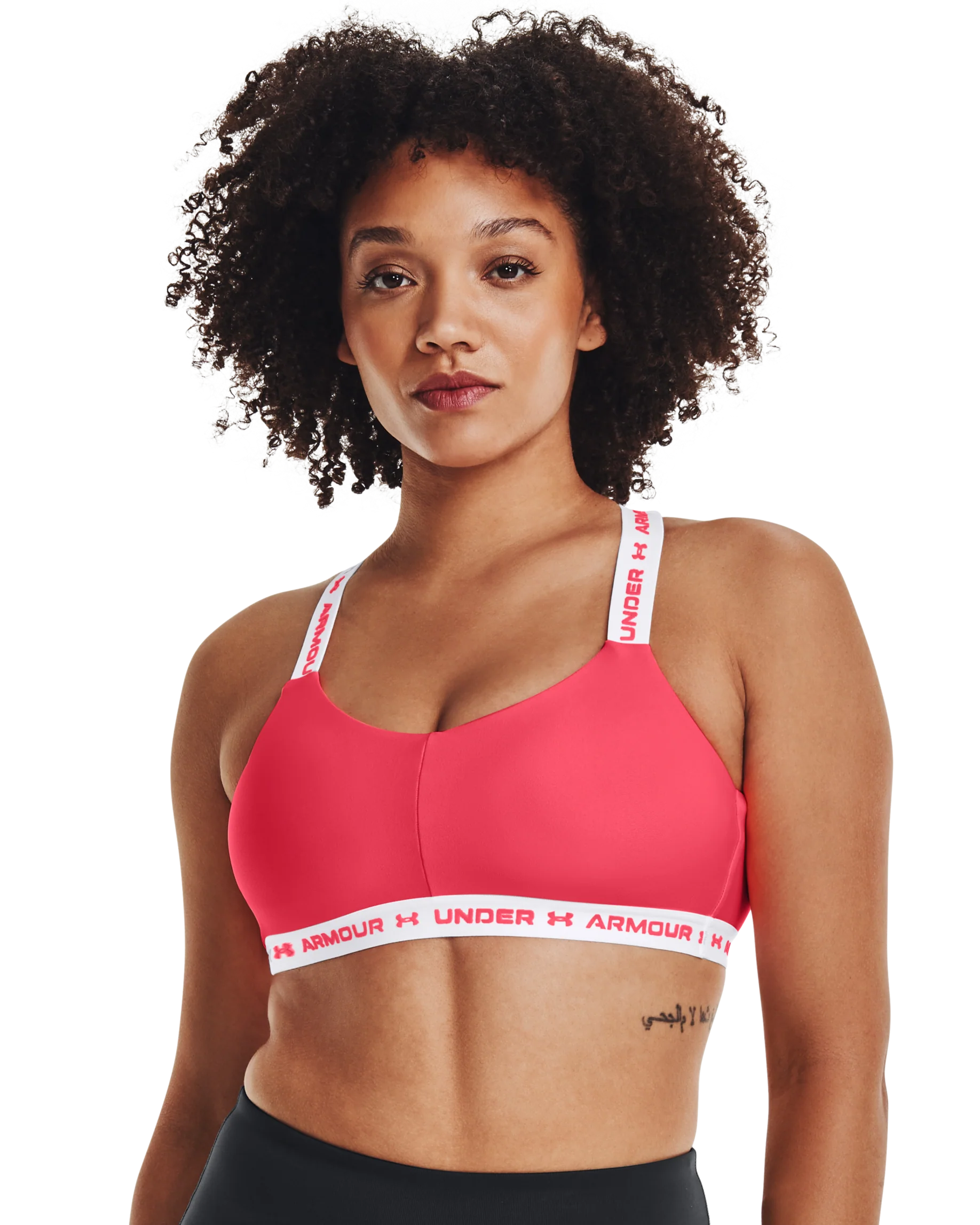 Women's UA Crossback Low Sports Bra - Image 8
