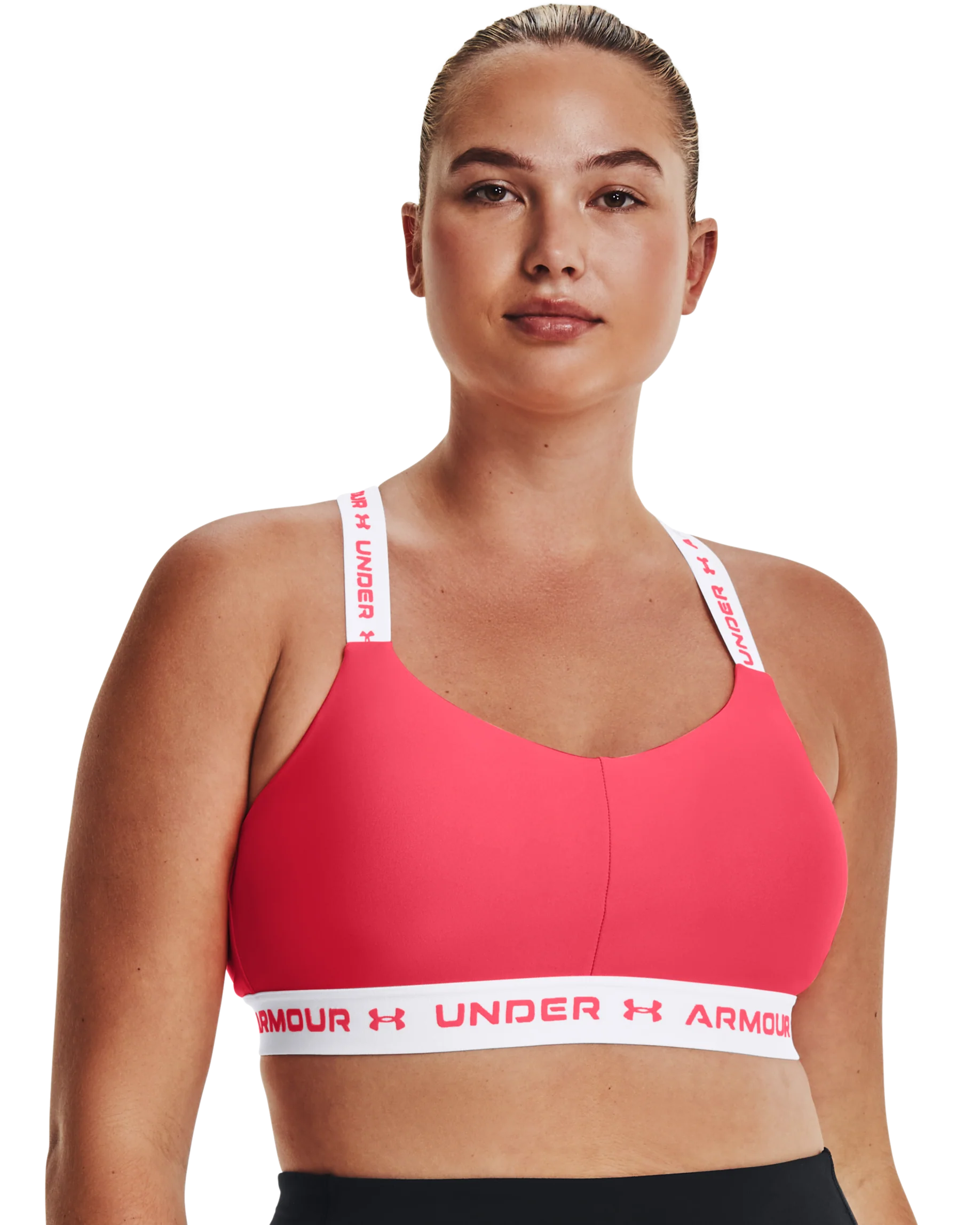 Women's UA Crossback Low Sports Bra - Image 9