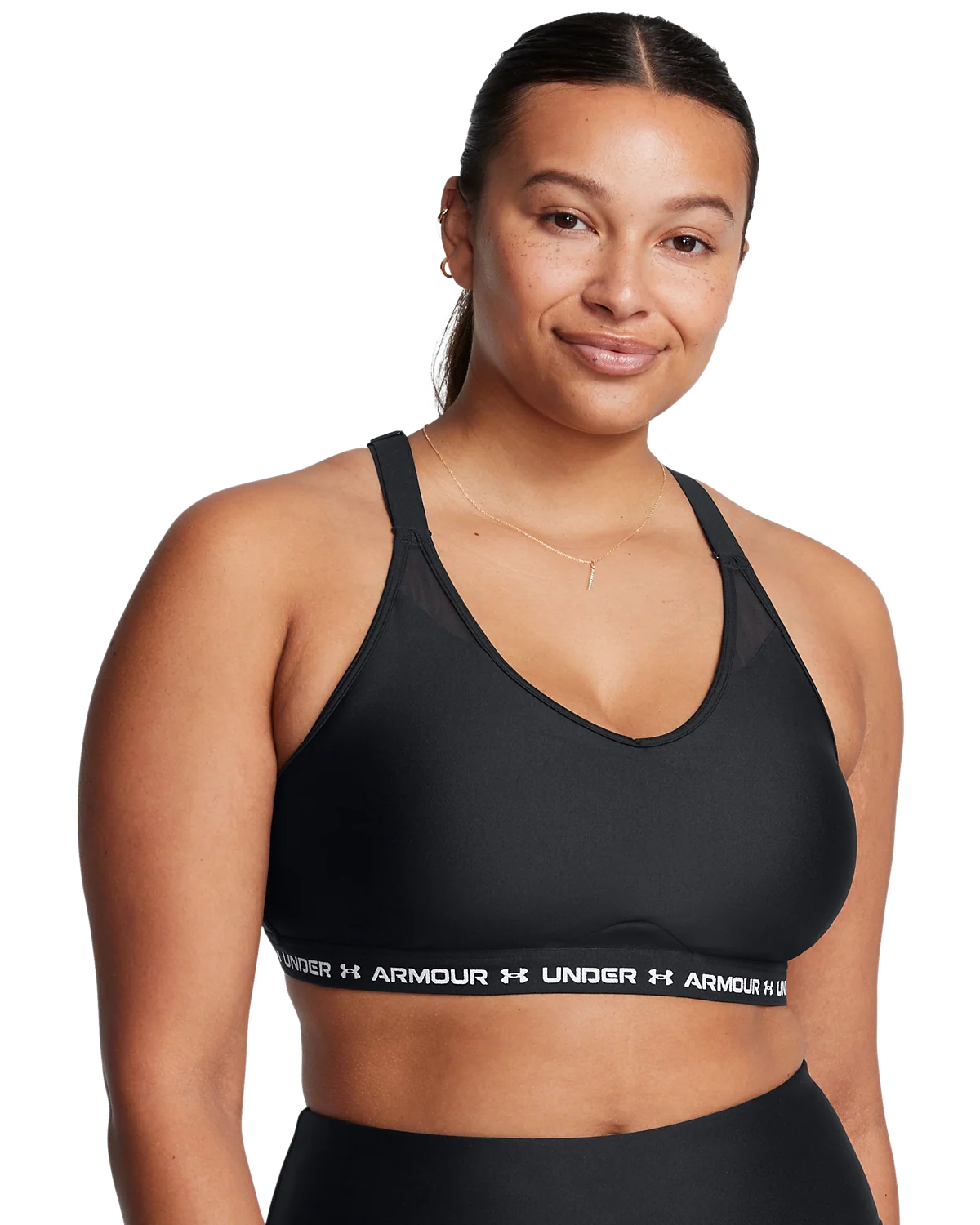 Women's UA Crossback Low Sports Bra - Image 12