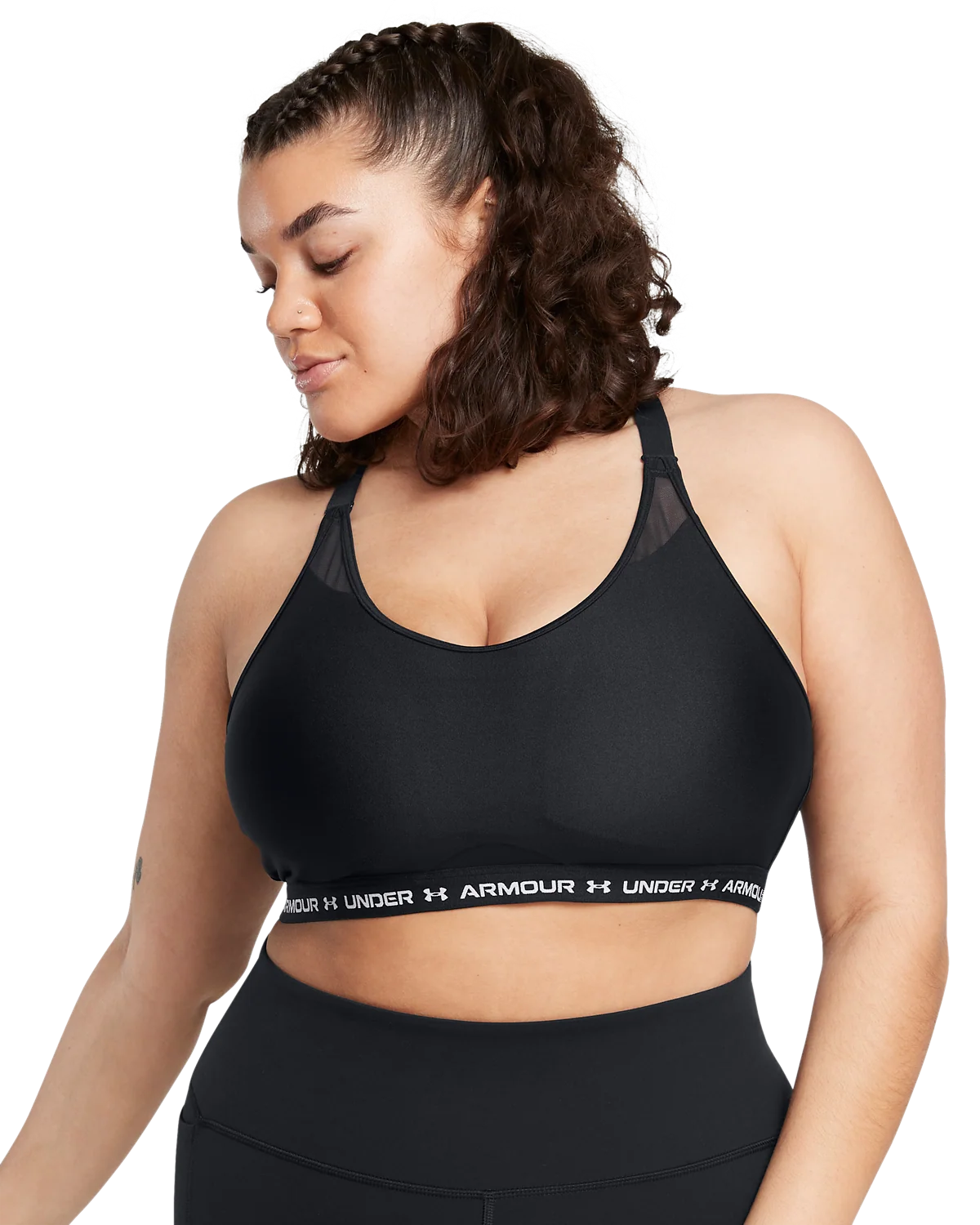 Women's UA Crossback Low Sports Bra - Image 14