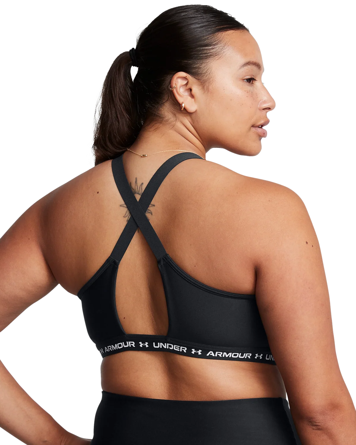 Women's UA Crossback Low Sports Bra - Image 7