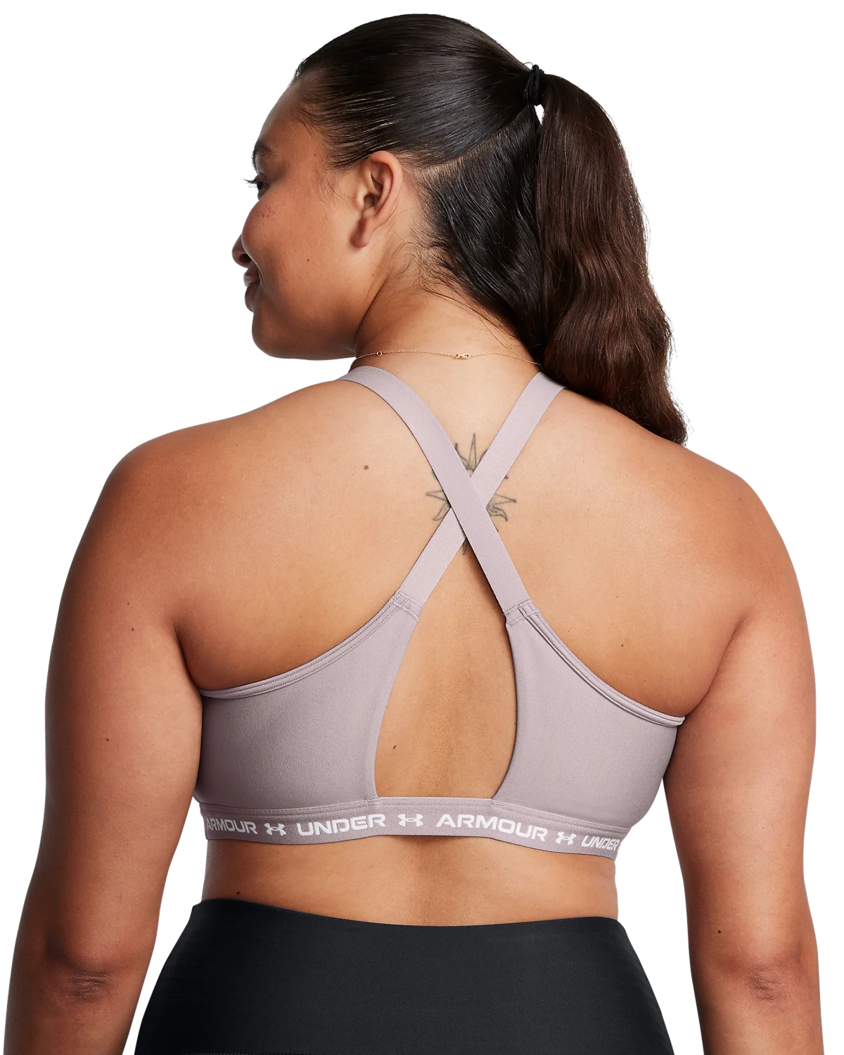 Women's UA Crossback Low Sports Bra - Image 6