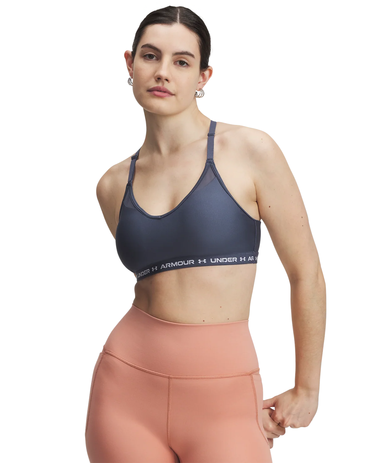 Women's UA Crossback Low Sports Bra - Image 9