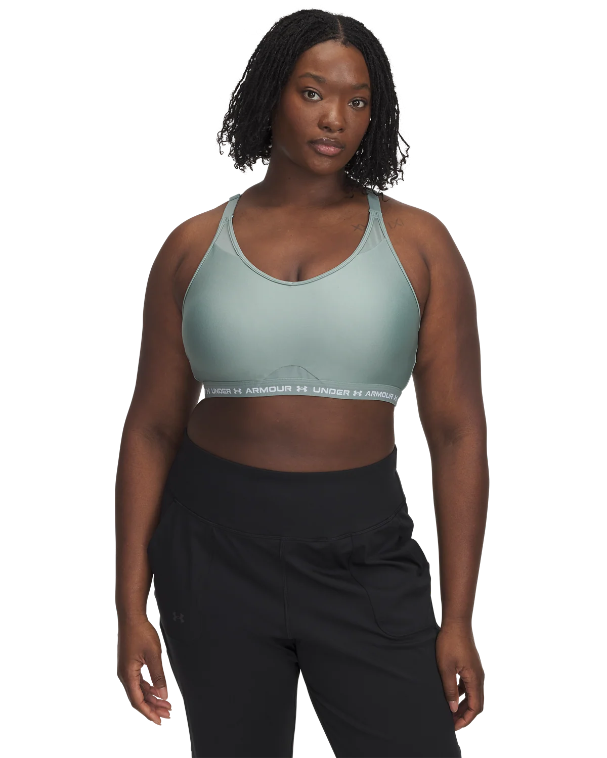 Women's UA Crossback Low Sports Bra - Image 13