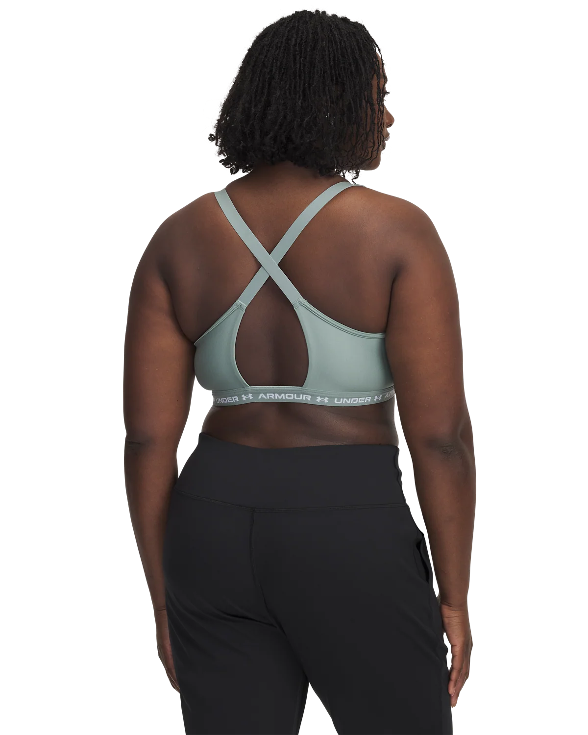 Women's UA Crossback Low Sports Bra - Image 7