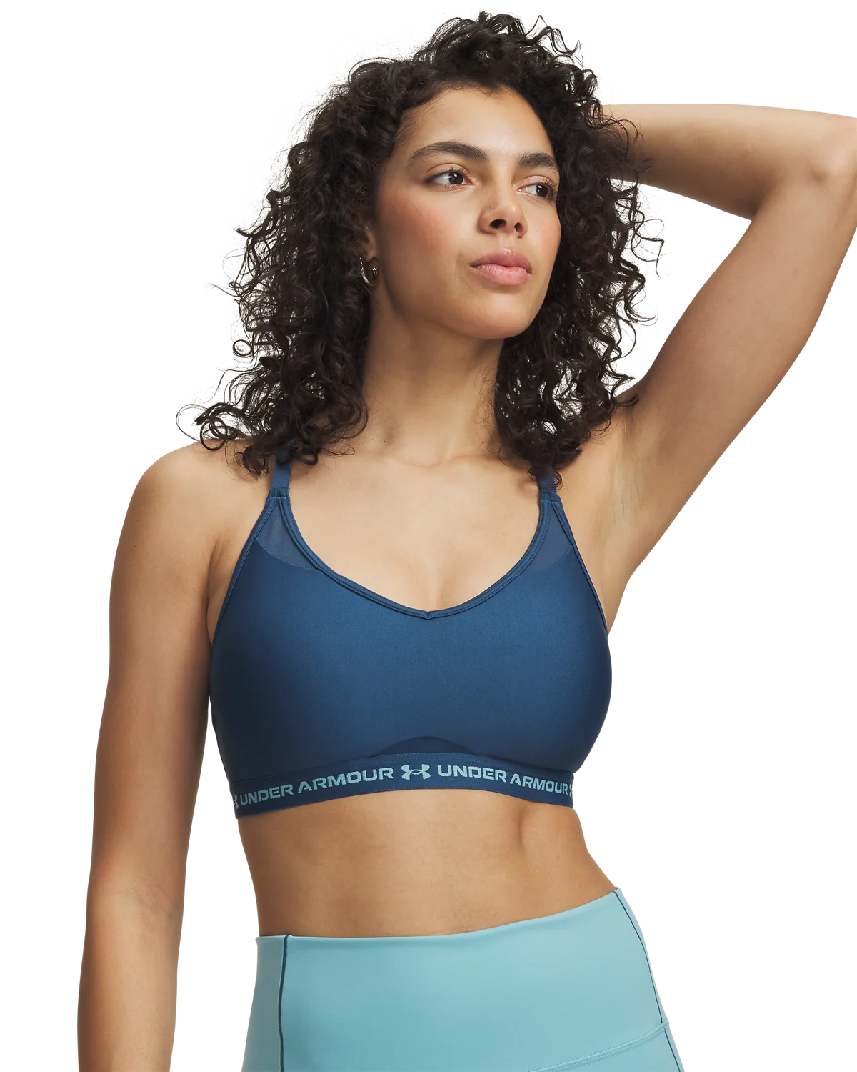 Women's UA Crossback Low Sports Bra - Image 3
