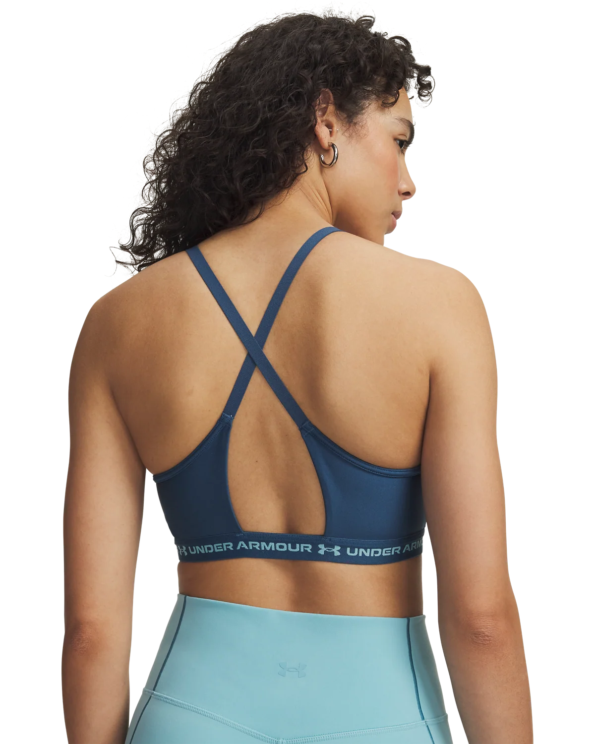 Women's UA Crossback Low Sports Bra - Image 7