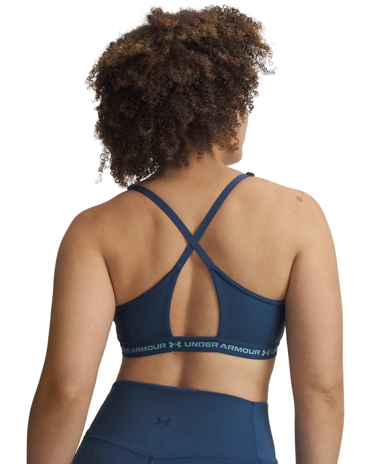 Women's UA Crossback Low Sports Bra - Image 8