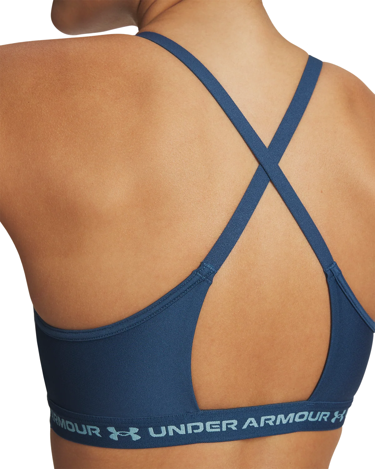 Women's UA Crossback Low Sports Bra - Image 9