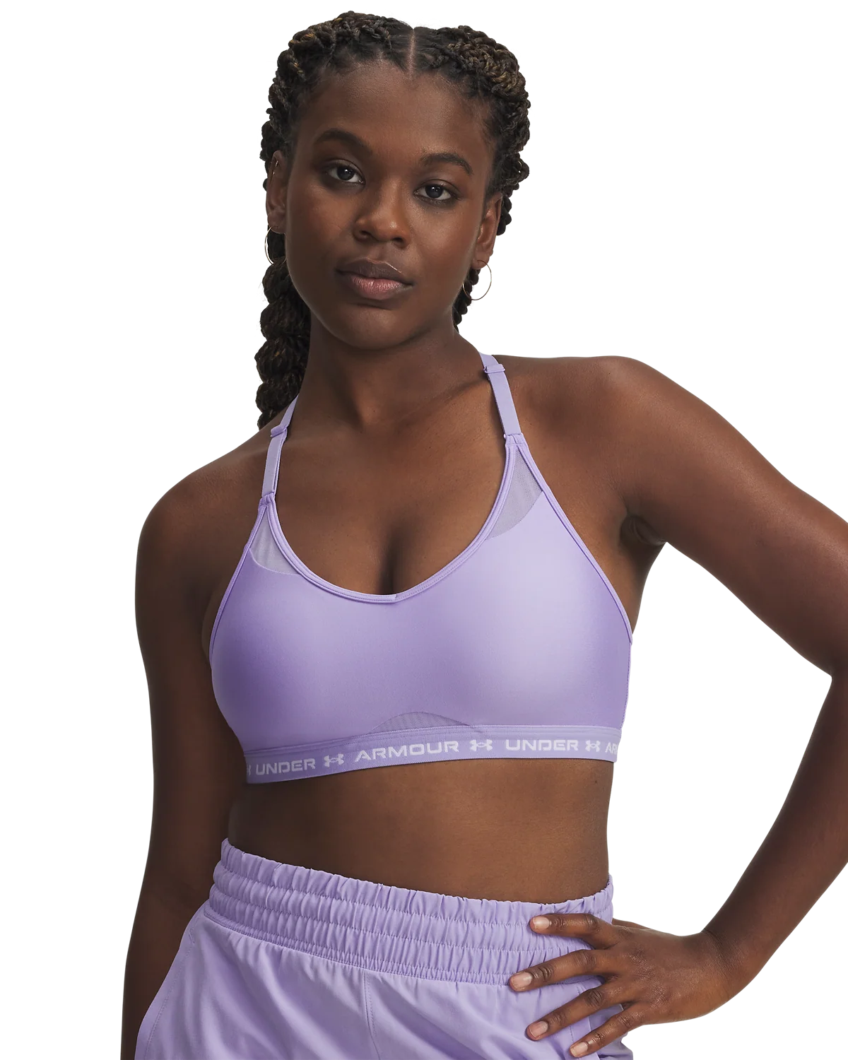 Women's UA Crossback Low Sports Bra - Image 2