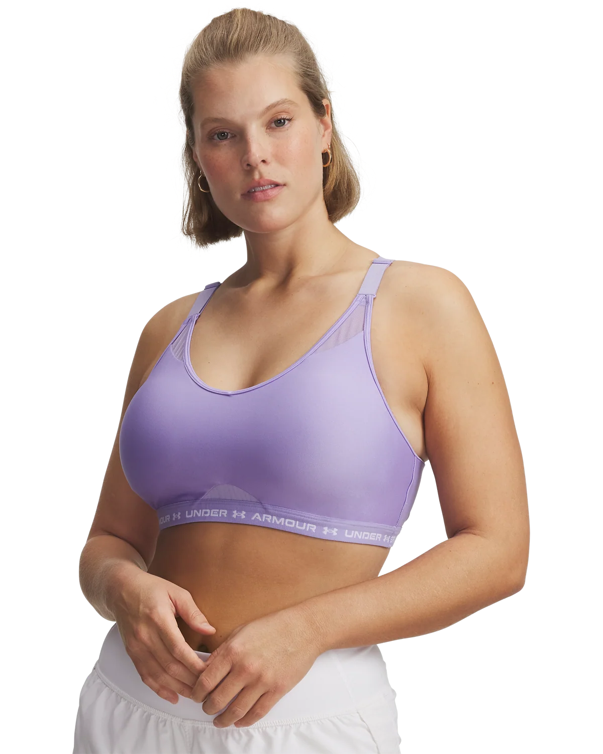 Women's UA Crossback Low Sports Bra - Image 3