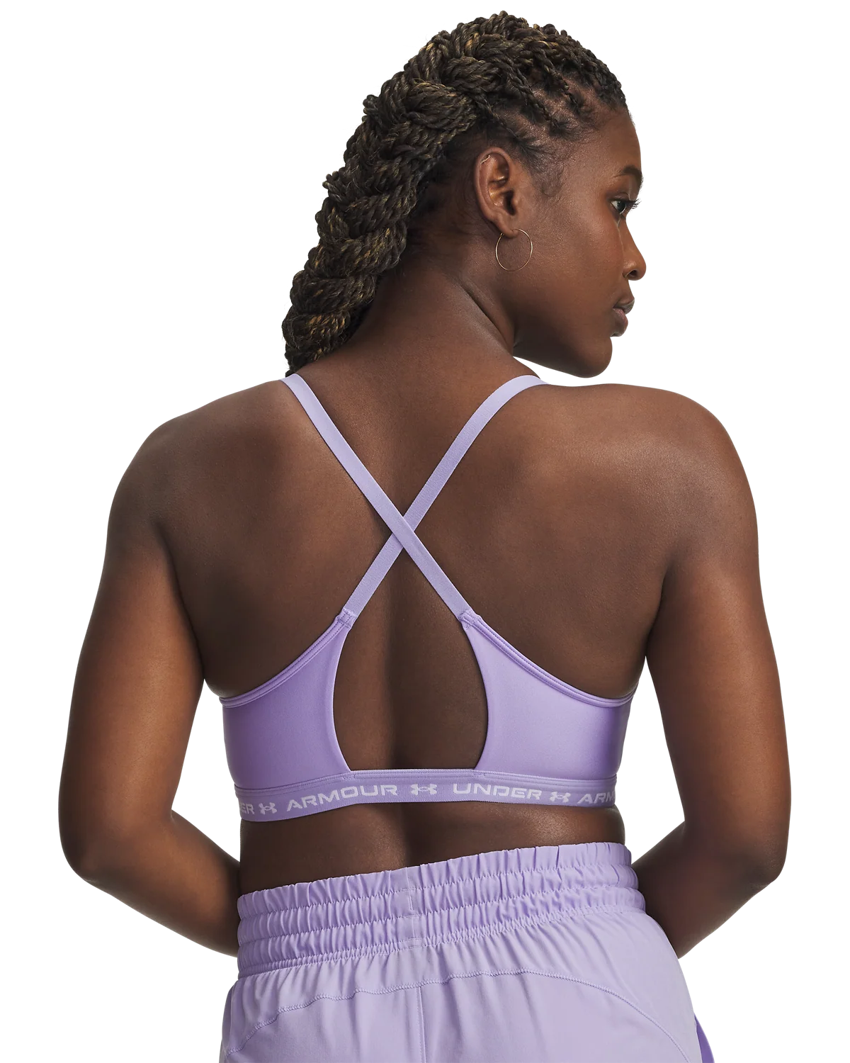 Women's UA Crossback Low Sports Bra - Image 7