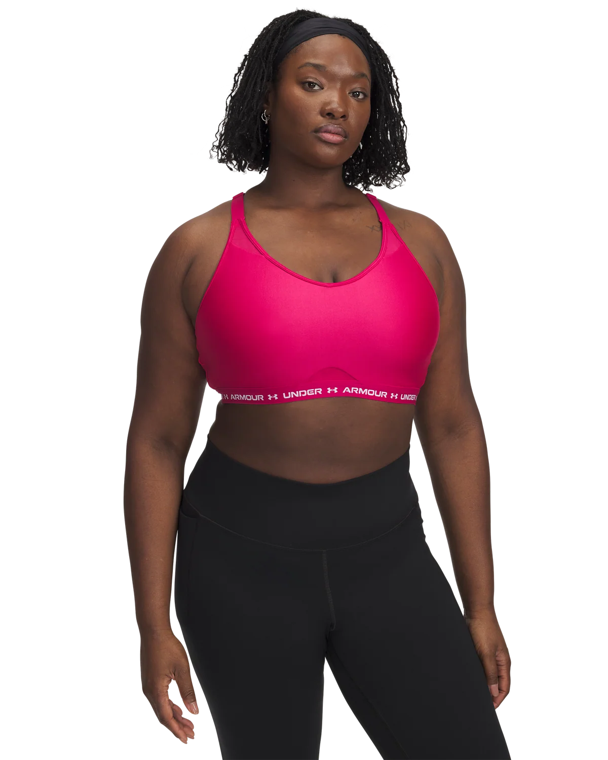 Women's UA Crossback Low Sports Bra - Image 10
