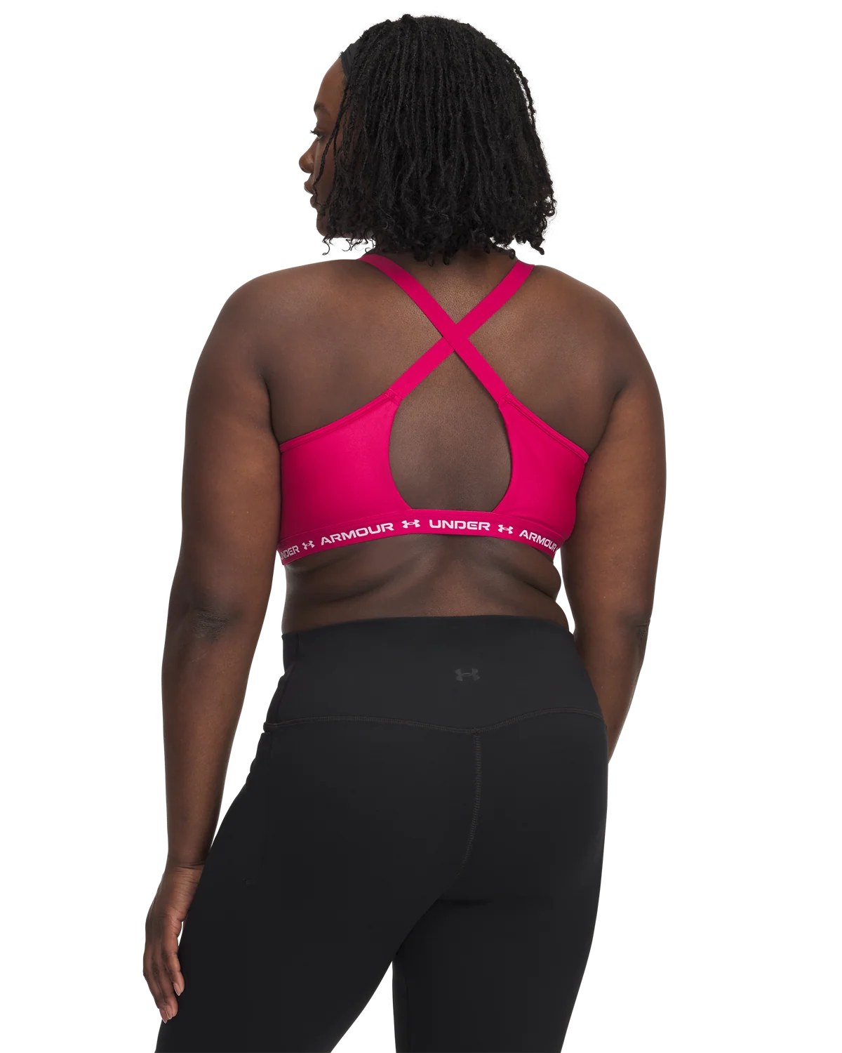 Women's UA Crossback Low Sports Bra - Image 6