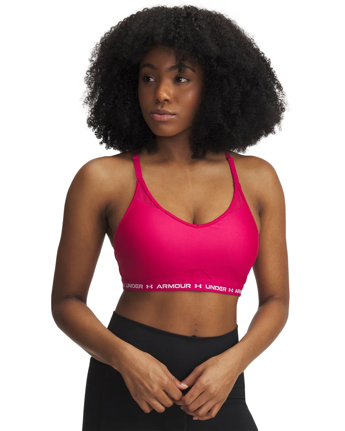 Women's UA Crossback Low Sports Bra - Image 7