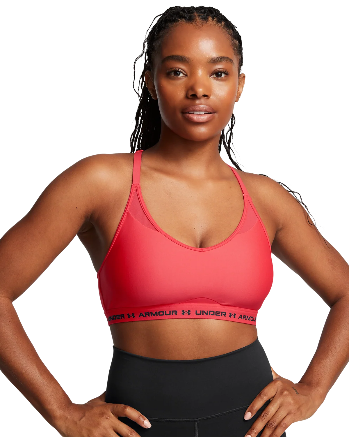 Women's UA Crossback Low Sports Bra - Image 5