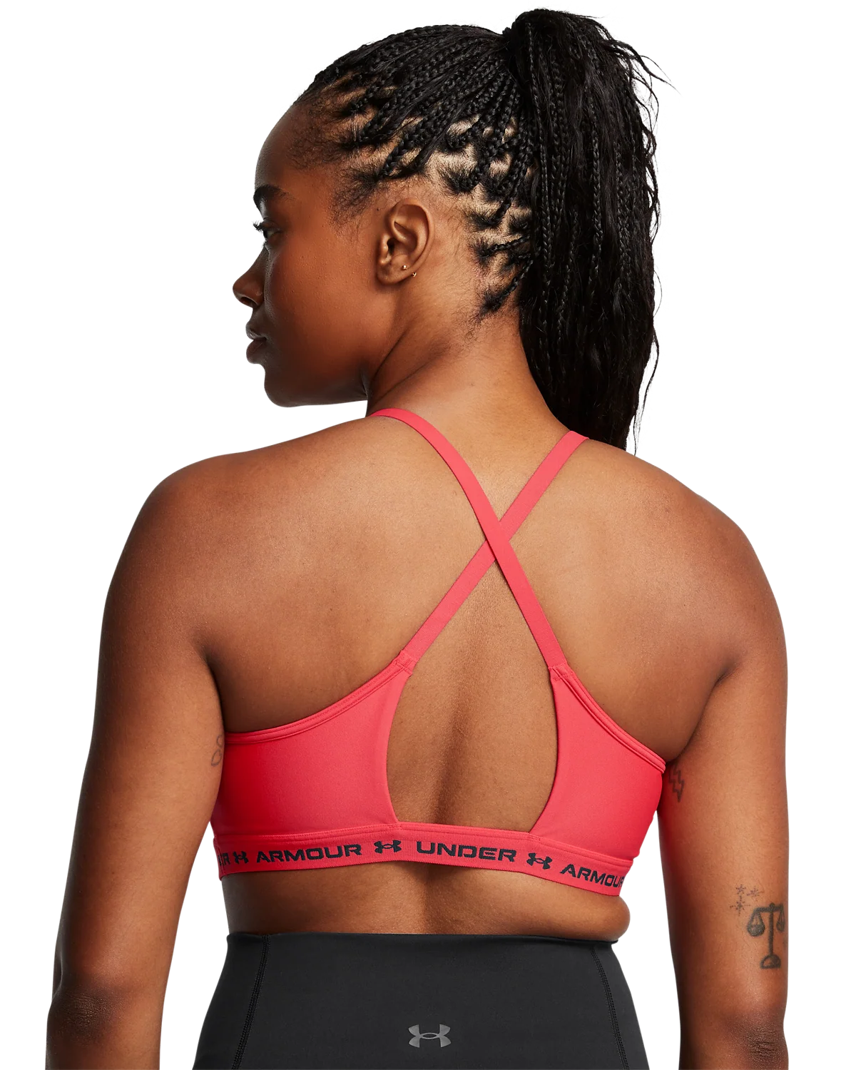 Women's UA Crossback Low Sports Bra - Image 8