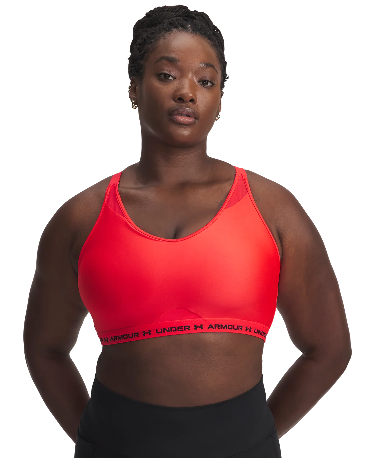 Women's UA Crossback Low Sports Bra - Image 7