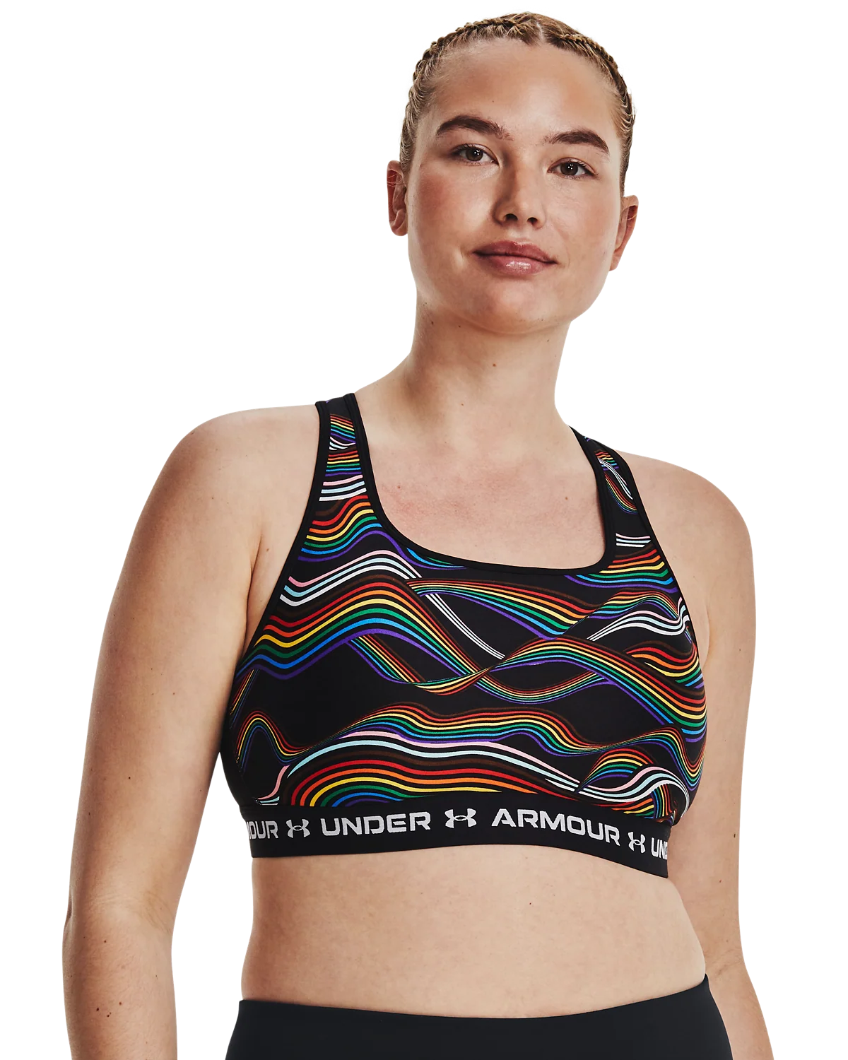 Women's UA Crossback Mid Pride - Image 14