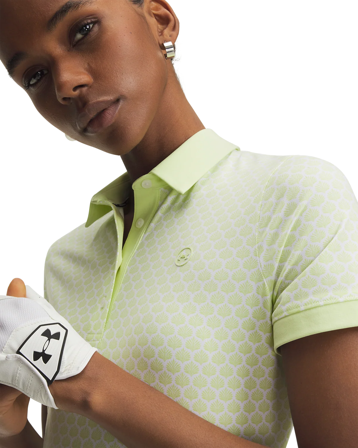 Women's UA Drive Printed Short Sleeve - Image 3