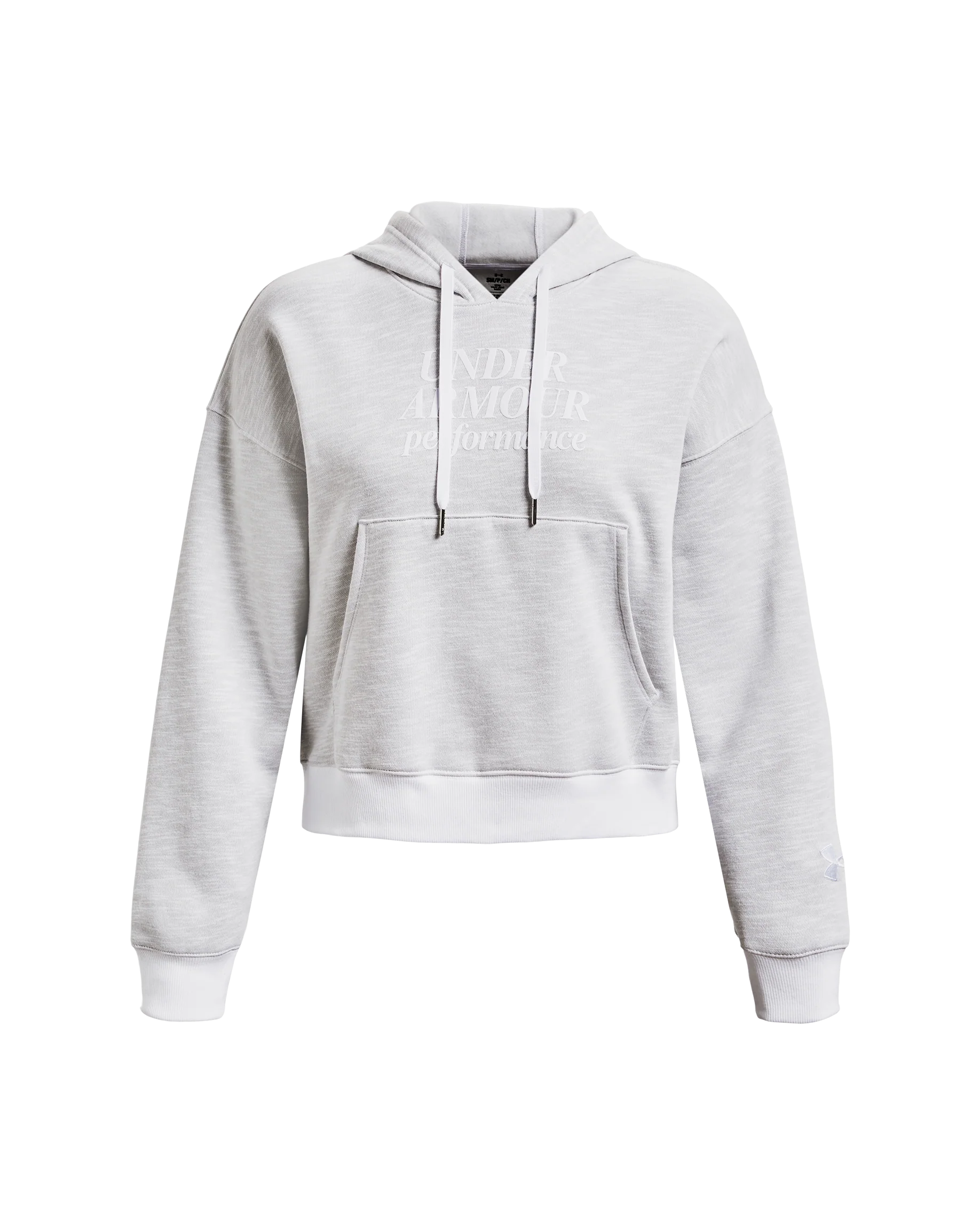 Women's UA Essential Fleece Script Hoodie - Image 3