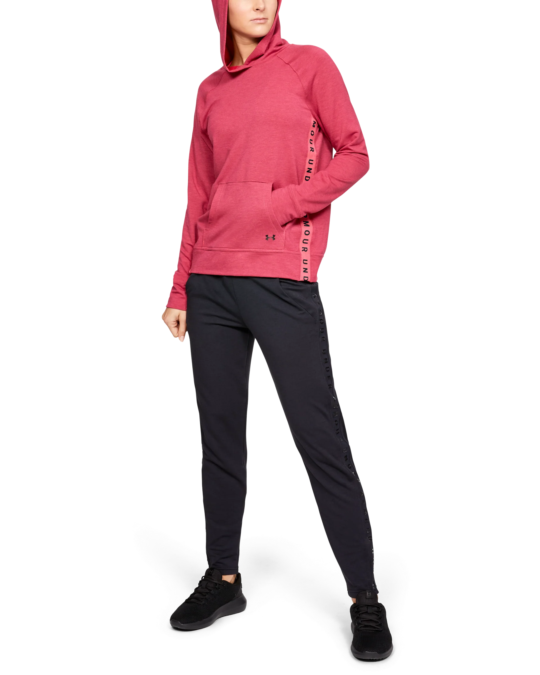 Women's UA Featherweight Fleece Hoodie - Image 3