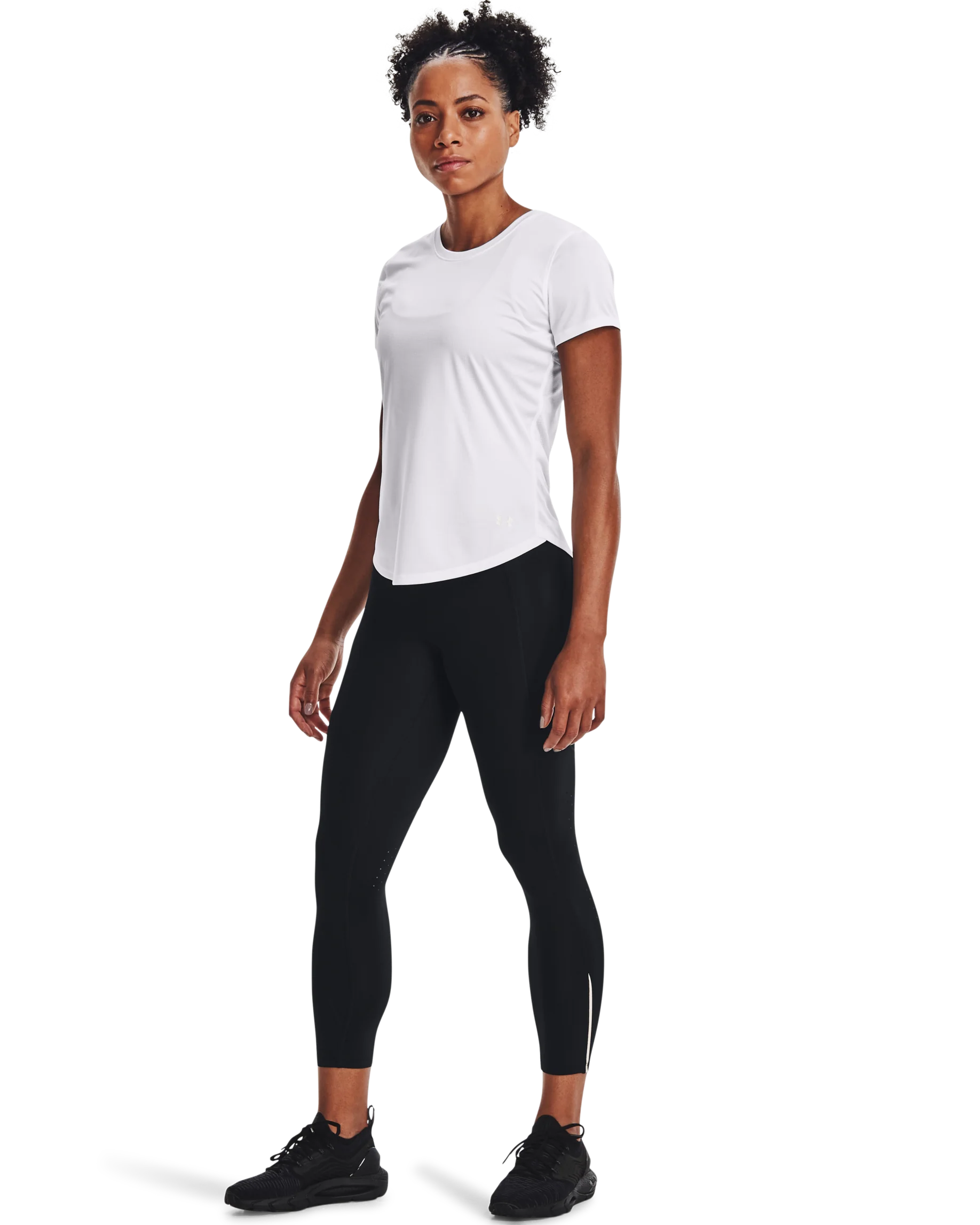 Women's UA Fly Fast 3.0 Ankle Tights - Image 2