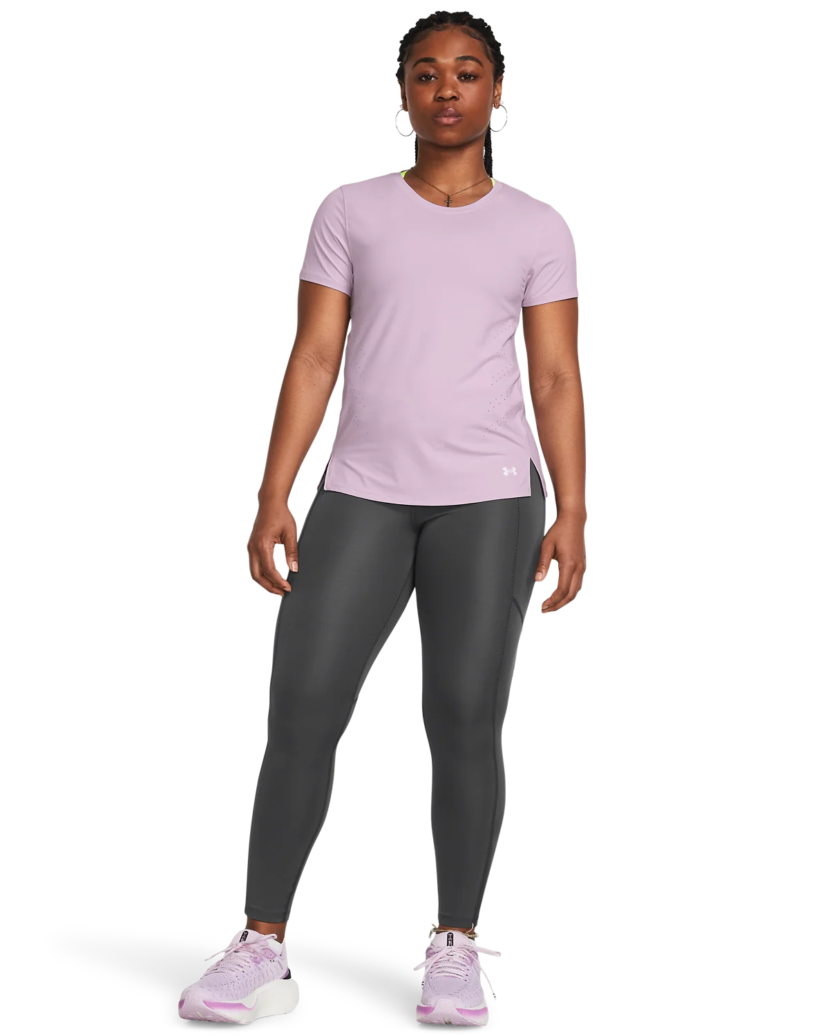 Women's UA Fly Fast 3.0 Ankle Tights - Image 4