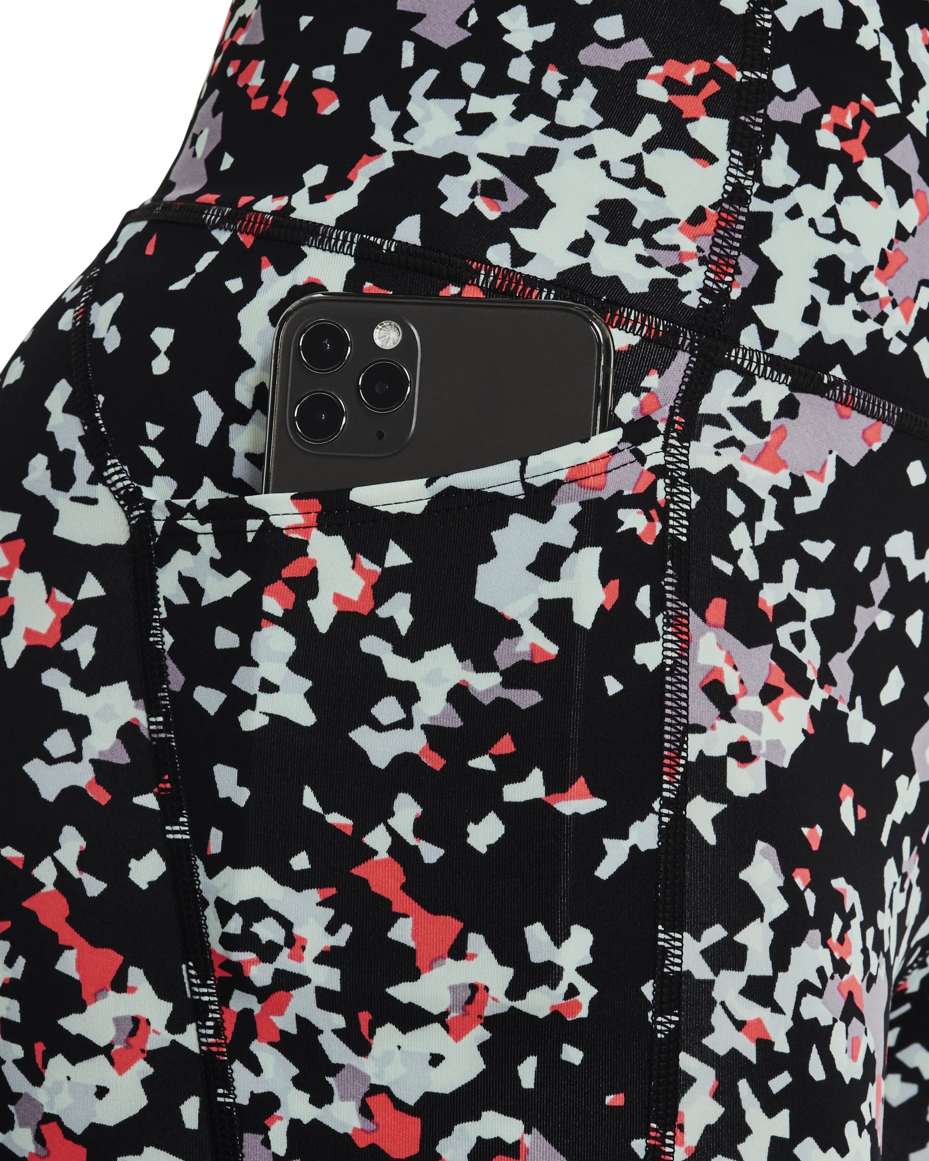 Women's UA Fly Fast 3.0 Printed Ankle Tights - Image 8