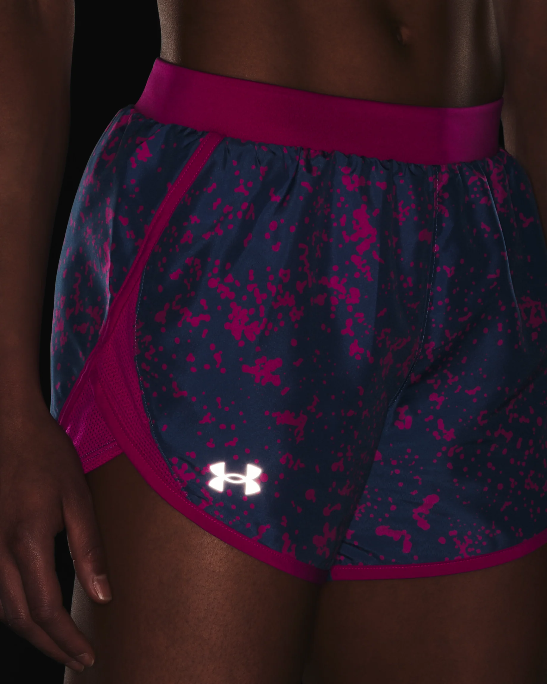 Women's UA Fly-By 2.0 Printed Shorts - Image 7