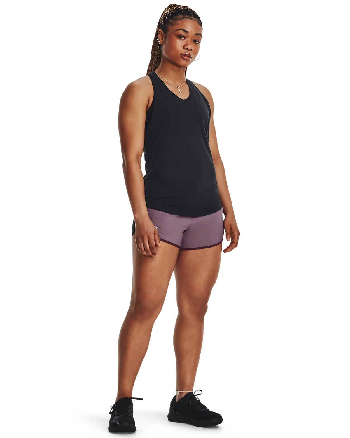 Women's UA Fly-By 2.0 Shorts - Image 4