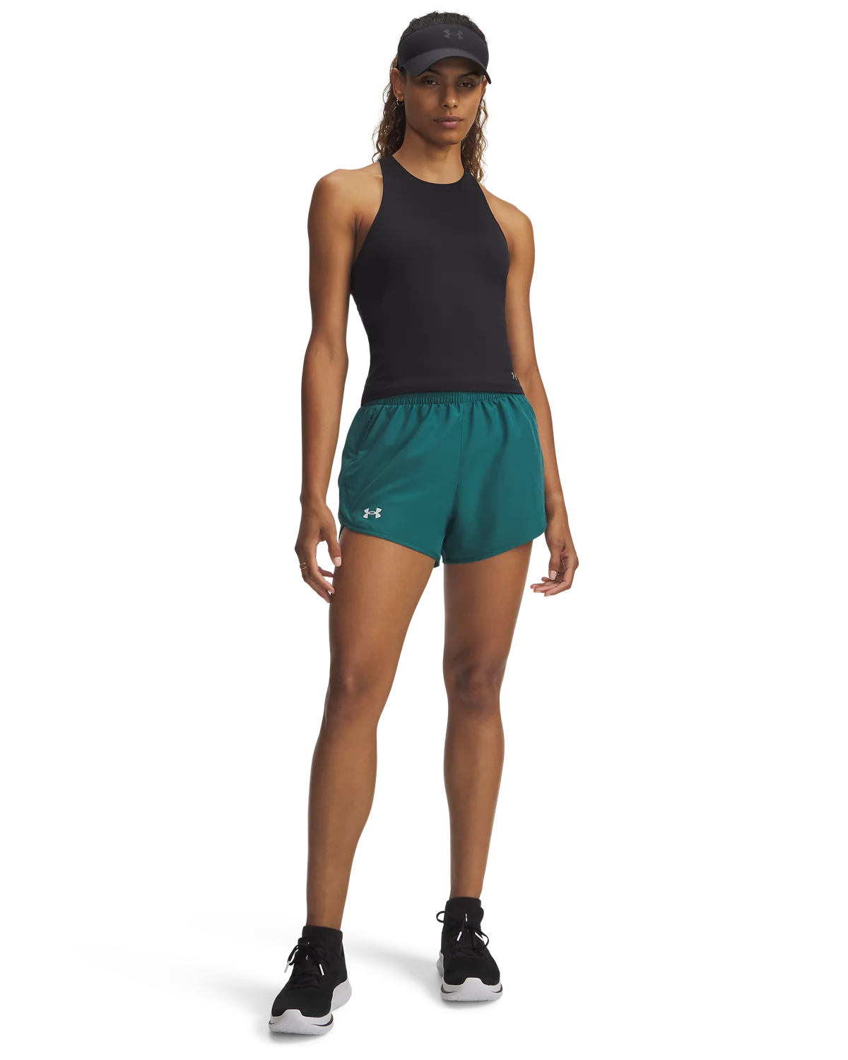 Women's UA Fly-By 3inch Shorts - Image 3