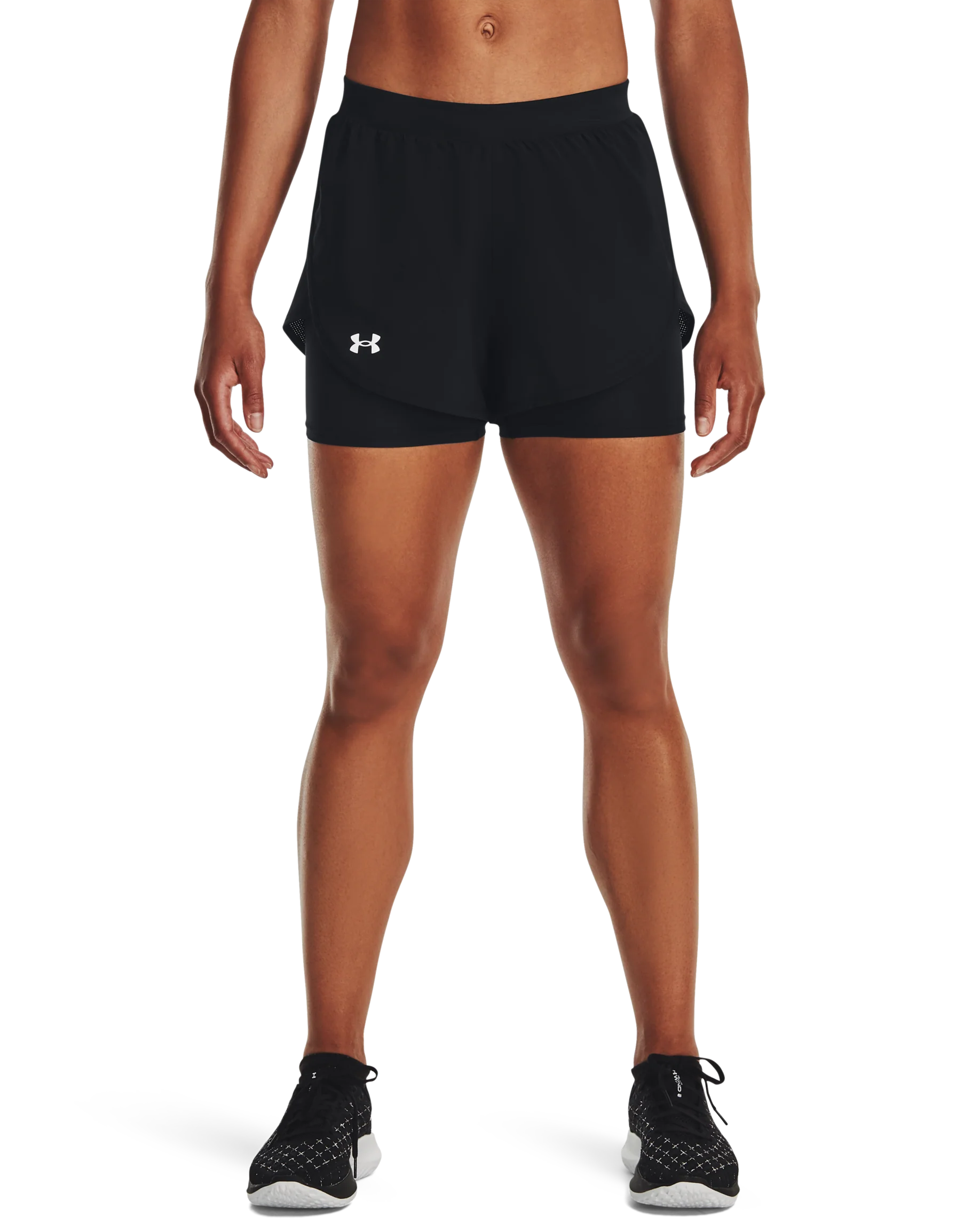 Women's UA Fly-By Elite 2-in-1 Shorts