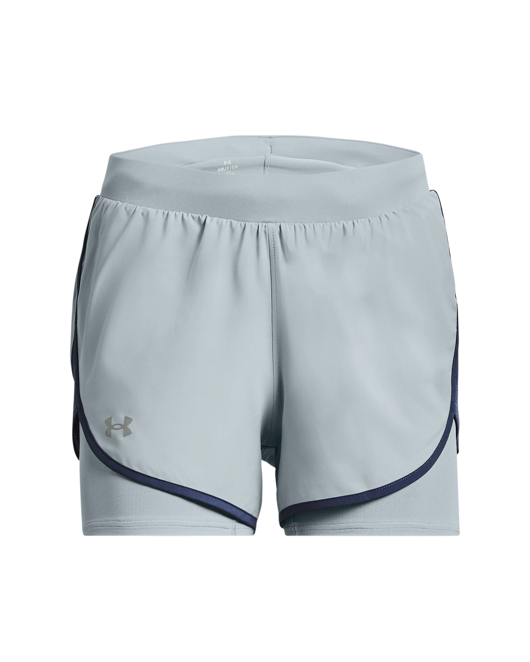 Women's UA Fly-By Elite 2-in-1 Shorts - Image 4