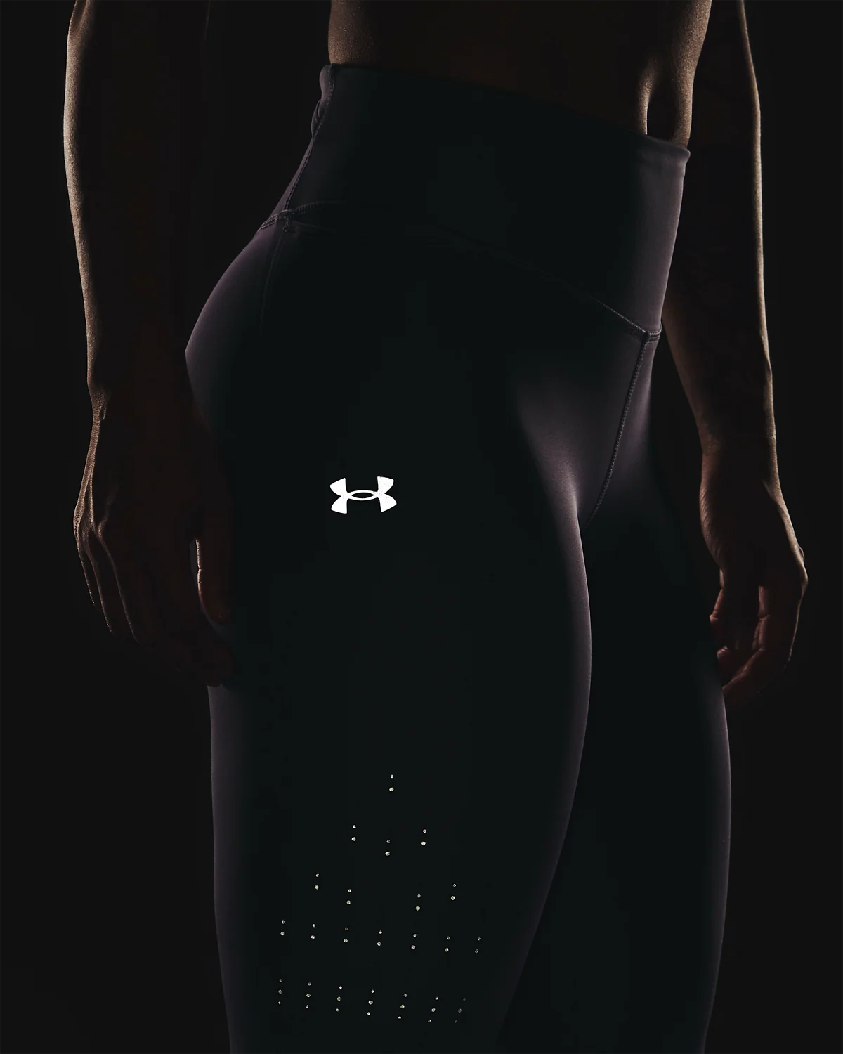 Women's UA Fly-Fast Elite Ankle Tights - Image 8