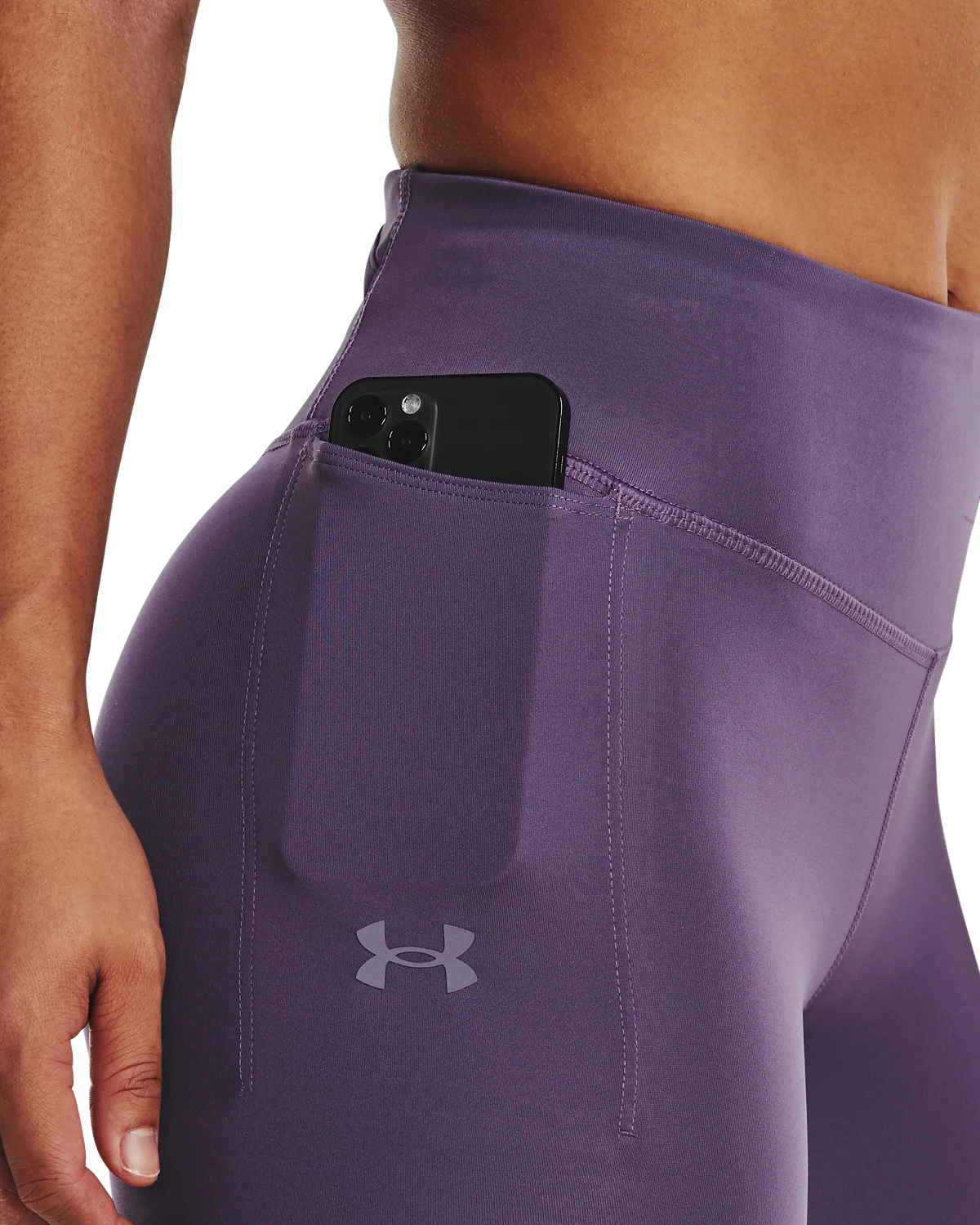 Women's UA Fly-Fast Elite Ankle Tights - Image 9