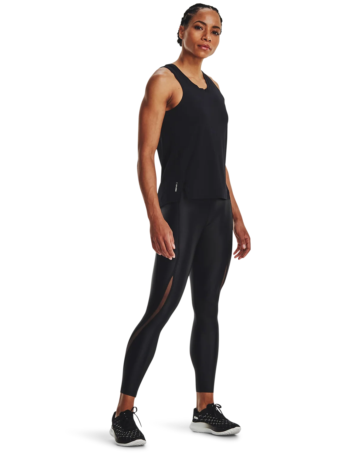 Women's UA Fly-Fast Elite Iso-Chill Ankle Tights - Image 4