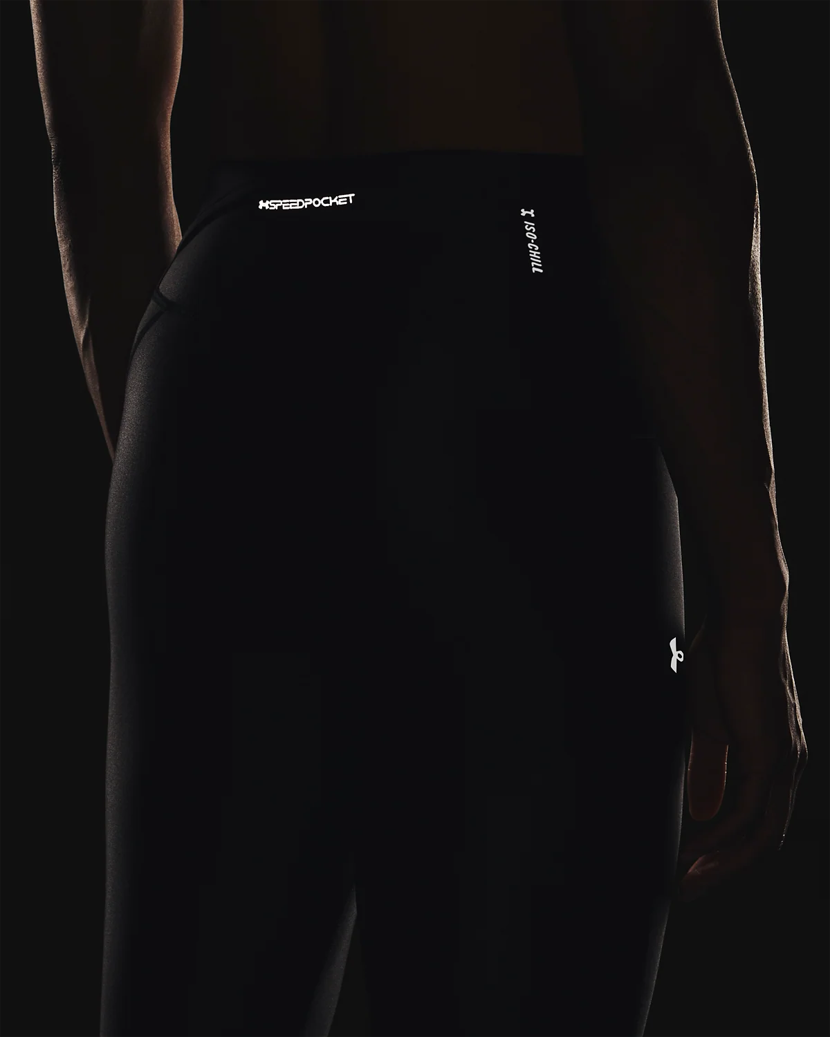 Women's UA Fly-Fast Elite Iso-Chill Ankle Tights - Image 8