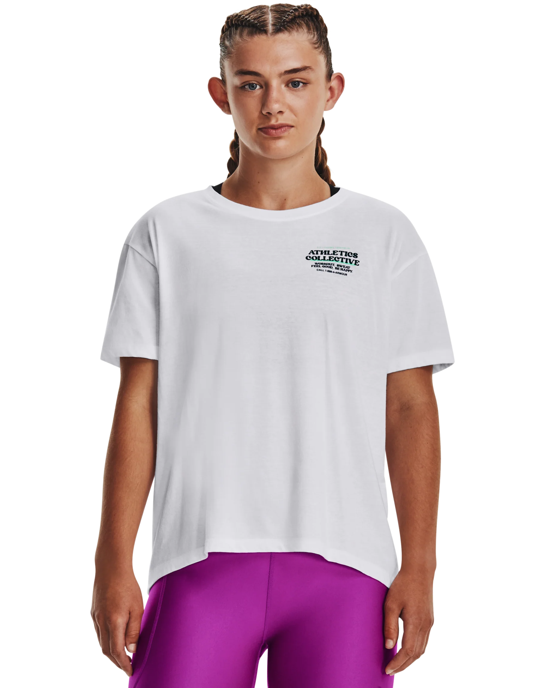 Women's UA Front Of Class Boost Your Mood Short Sleeve