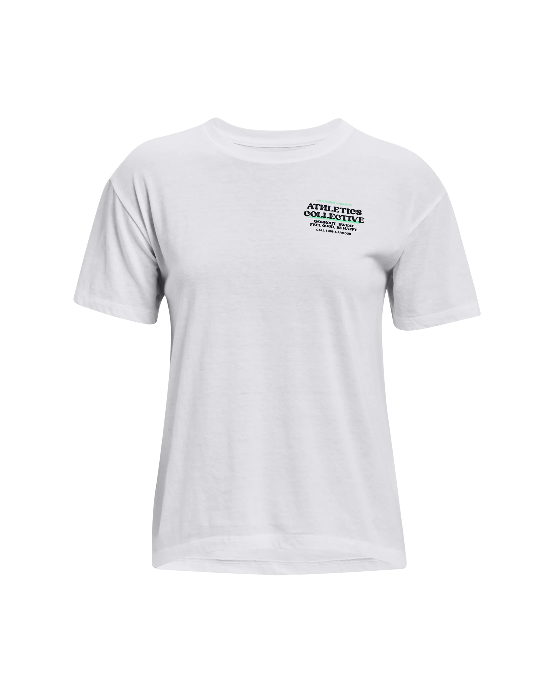 Women's UA Front Of Class Boost Your Mood Short Sleeve - Image 4