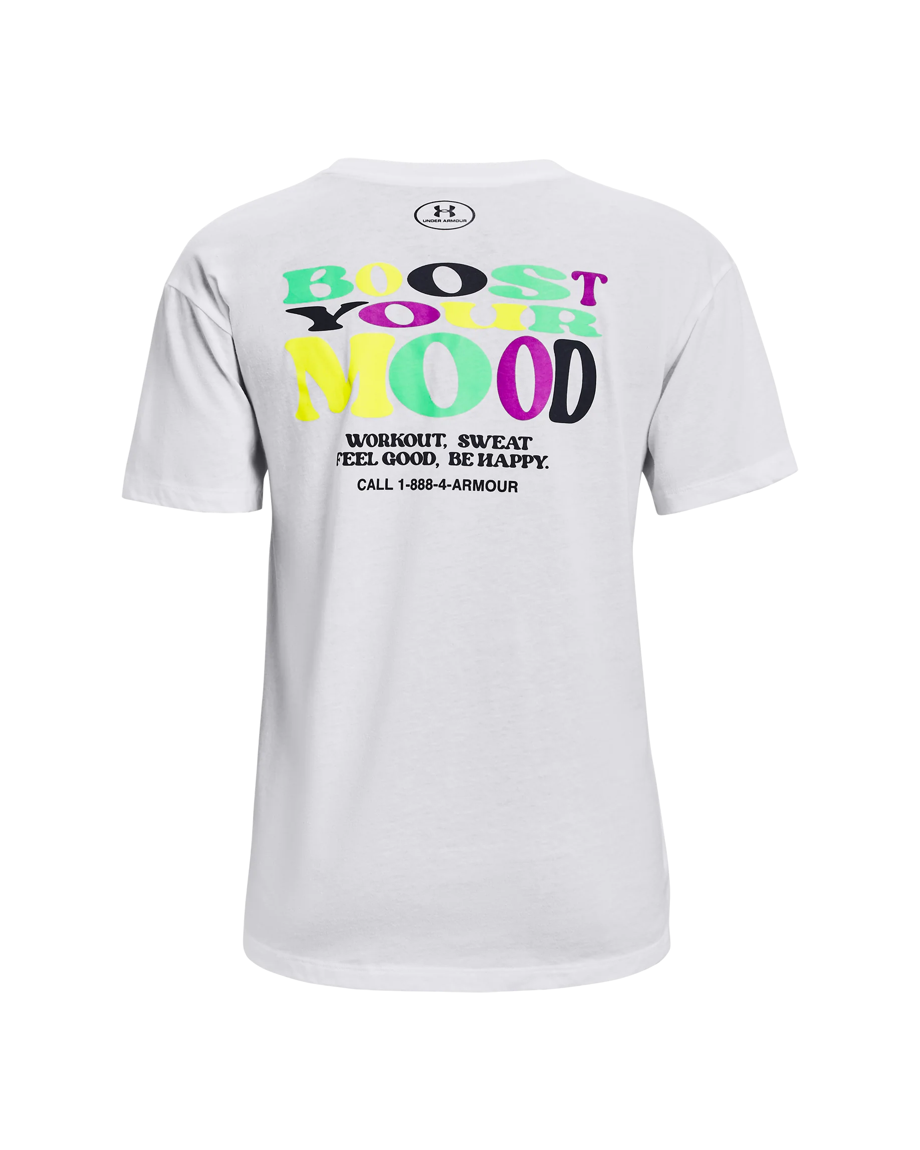 Women's UA Front Of Class Boost Your Mood Short Sleeve - Image 6
