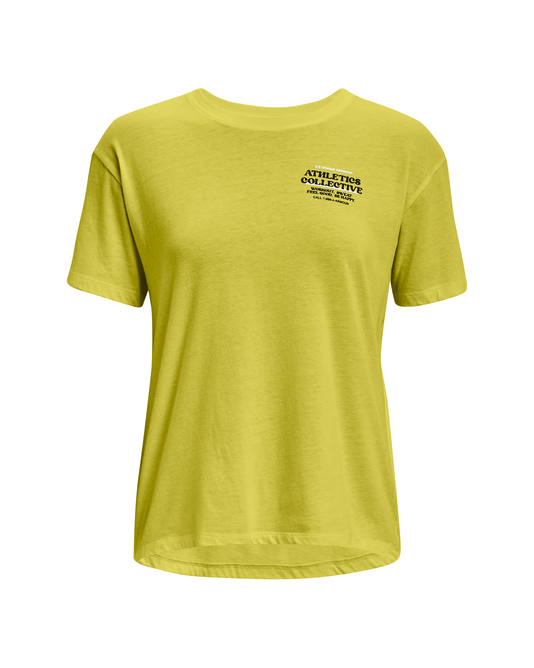 Women's UA Front Of Class Boost Your Mood Short Sleeve - Image 4